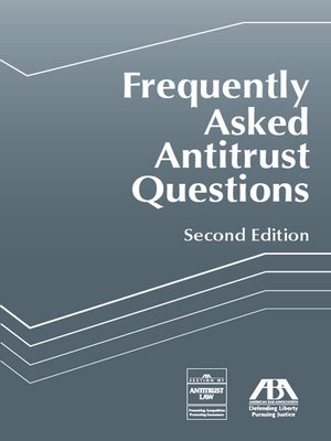 cover image of Frequently Asked Antitrust Questions